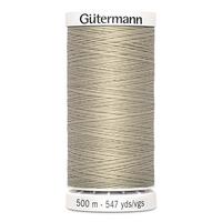 Gutermann 500m naaimachine garen is te gebruiken voor de machine en voor de hand